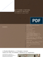 Casa Grande e Senzala Incidência Africana Na Arquitetura Brasileira