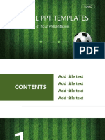 World Cup Football PPT Templates