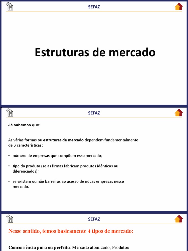 9475 Concorrencia Perfeita Monopolio Oligopolio Concorrencia