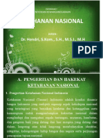 Pertemuan 7 - Ketahanan Nasional