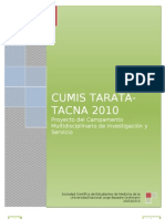 III Cumis Tacna Tarata 2010