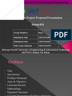 Final Year Project Proposal Presentation Group #13
