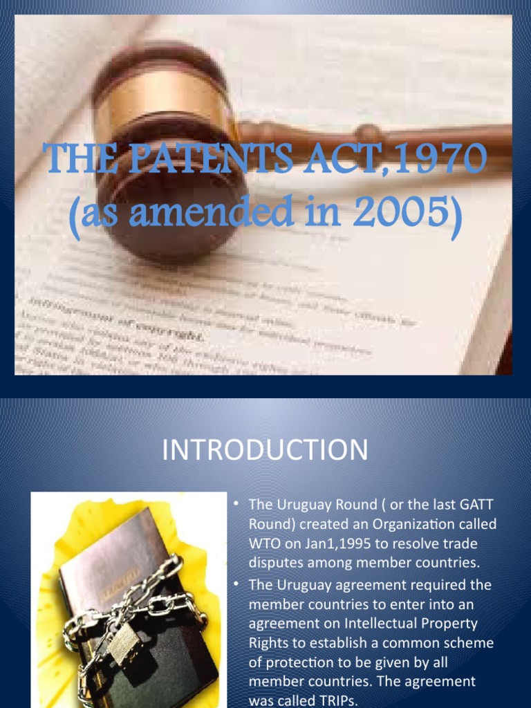 an-overview-of-india-s-patents-act-of-1970-and-key-amendments