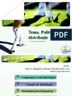 Tema 9. Politica de Distributie