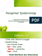 SESI 1 - Pengantar Epidemiologi 2011