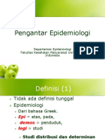 Pengantar Epidemiologi