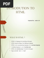 HTML Practical Exam Tasks and Outputs | PDF | Html | Computing