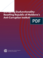Disrupting Dysfunctionality: Resetting Republic of Moldova's Anti-Corruption Institutions