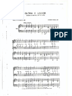 Gloria e Louvor Partitura - Compress