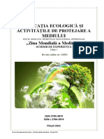 Educatia Ecologica Si Activitatile de Protejare A Mediului 1
