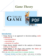 Ch-2. Lecture 3 Game Theory
