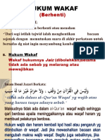 Hukum Wakaf Dan Ibtida