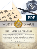 WuDe - (14 Virtues of Shaolin)