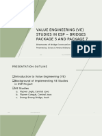 Value Engineering Presentation ESP Bridges