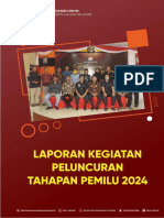 Laporan Kegiatan Peluncuran Tahapan Pemilu 2024