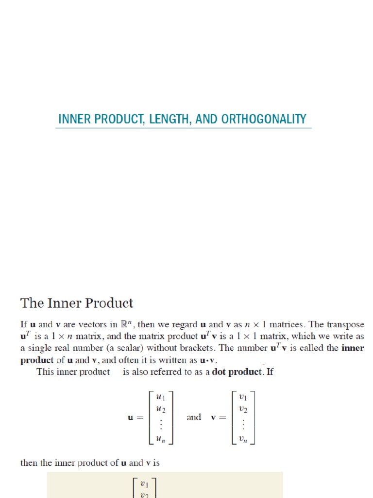 Inner Product Calculator Pdf _ Inner Product Examples – HELQEV
