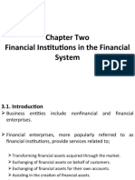Financial Institutions in the Financial System