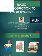 Basic Introduction to Food Hygiene