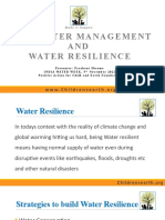 GWM and Water Resilience SHORT