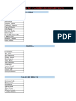 Lista de Cadastro Do Biometrico Zua