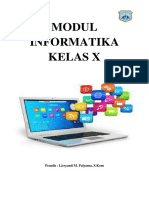 Modul Informatika Kls X