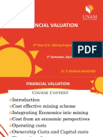 Unit 3 - Financial Valuation - Lecture 8 - 03 May 2018