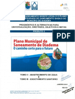 Plano Municipal de Saneamento