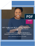Getting Familiar With Your Finances by Sola Adesakin