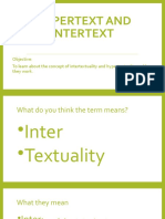 Hypertext and Intertext