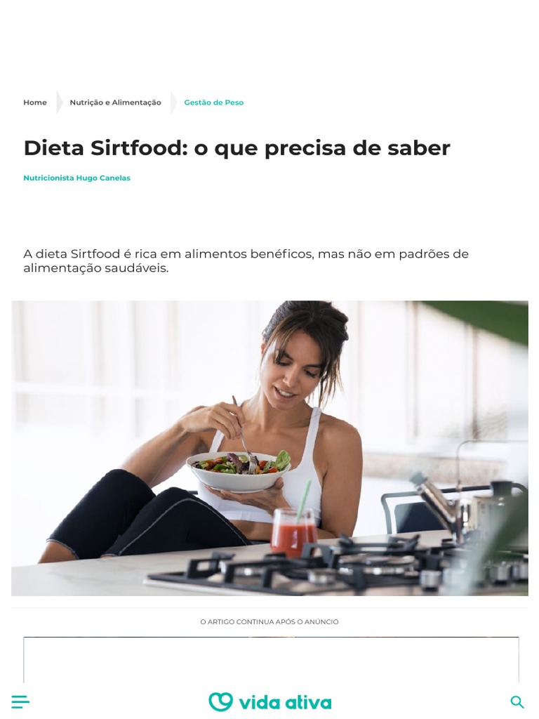 Dieta Sirtfood Pdf Alimentos Proteínas