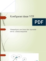 Konfigurasi Dasar VTP