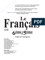 Guide Francais 6e Et 5e