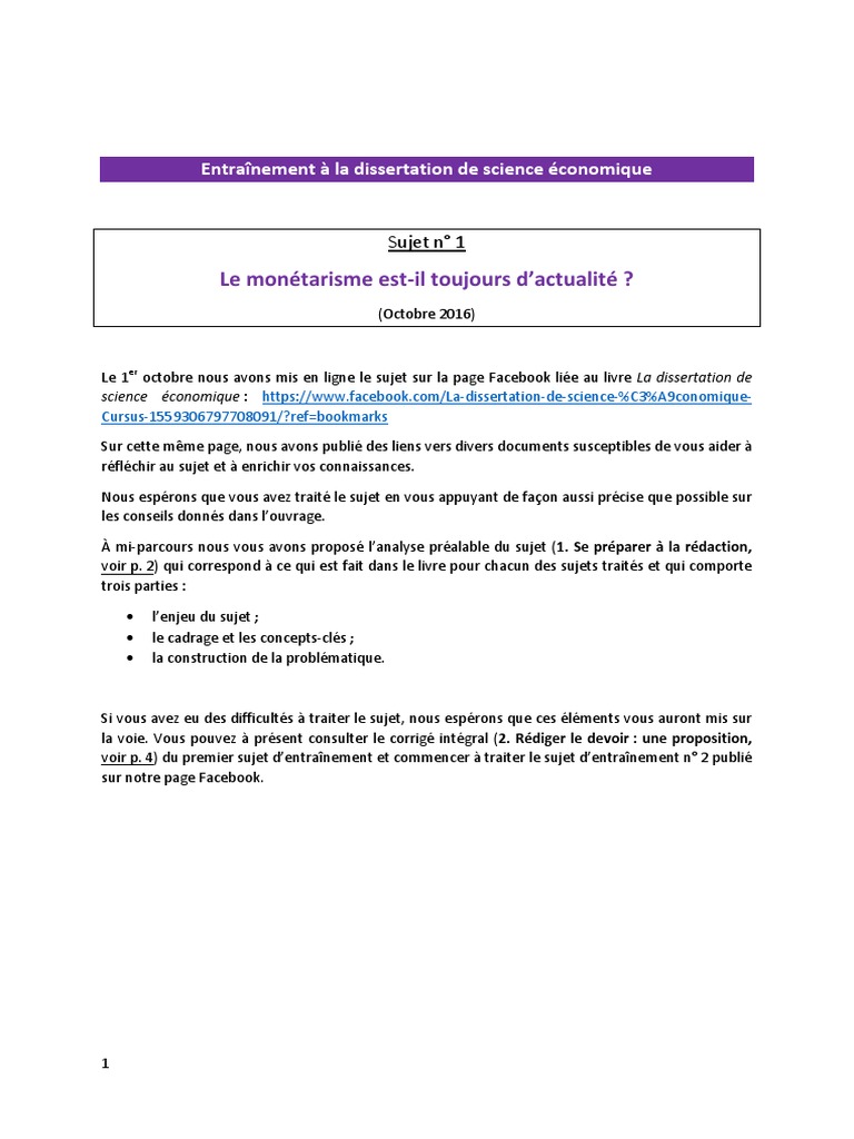 Sujet 01 Corrige Complet PDF