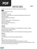 Oet Writing Sample Answer | PDF