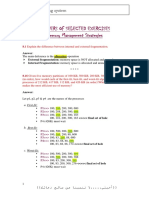 Memory Management Exercises Answers New