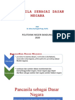 Pertemuan 6 - Pancasila Sebagai Dasar Negara