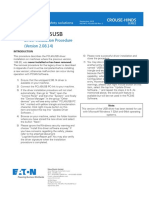 Crouse Hinds Mtl PCL45USB Driver Installation Guide