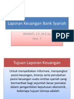 Pert. 7. Laporan Keuangan Bank Syariah