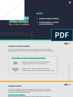 Análise fundamentalista, gráfica e cenário macro para investimentos