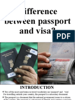 Difference between passport and visa explained
