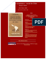 Desarrollo Económico - Social de Chile. Julio César Jobet