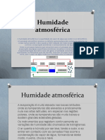 Humidade Atmosférica