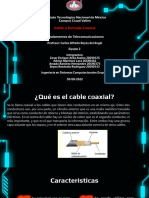 Exposición Cable Coaxial