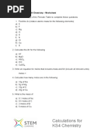 STP and RTP Calculations Guide | PDF | Gases | Mole (Unit)