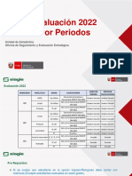 Evaluación 2022 Registro X PERIODO