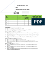 Kisi, Instrumen & Rubrik Aksi 2