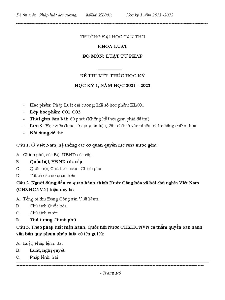 De Thi PLDC | PDF