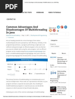 Common Advantages and Disadvantages of Multithreading in Java - MVA Blog