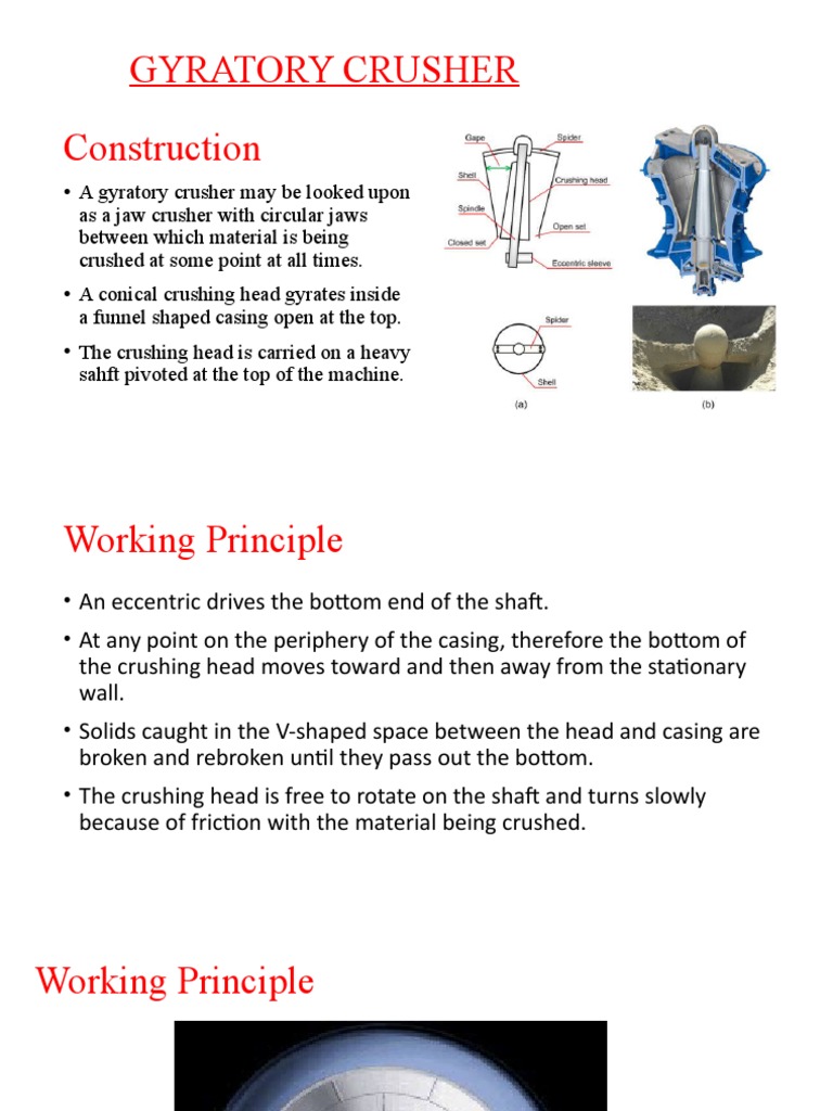 Gyratory Crusher g-2 | PDF