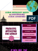 Lesson 4 5 Global Interstate System Contemporary Global Governance